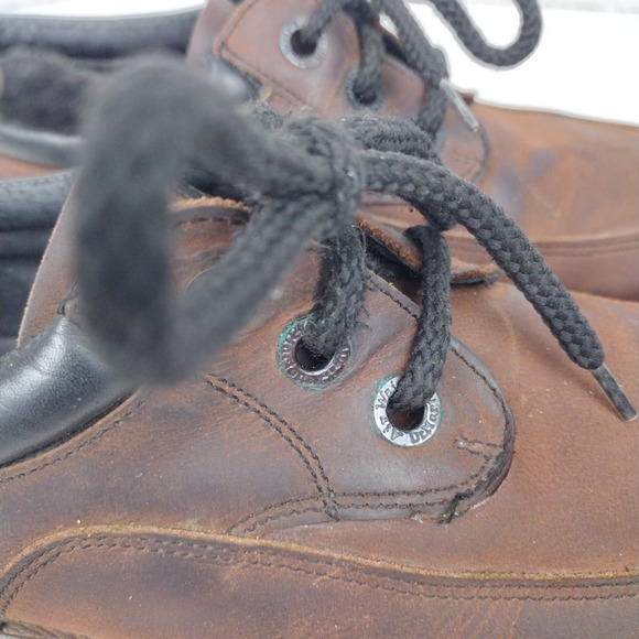 Vintage Doc Martens 1461 Leather Shoes 7 Made In England Oxford Brown Y2K 90\'s main image 8